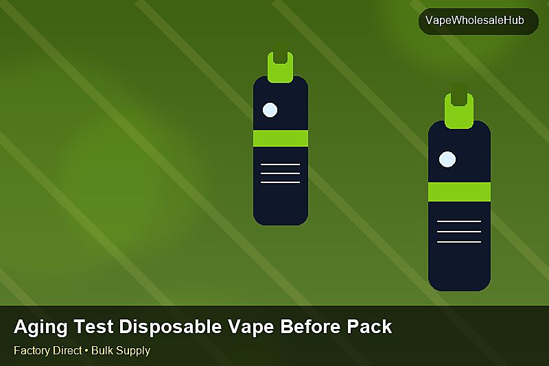 Aging Test Disposable Vape Before Packing — Aging Test Disposable Vape Before Packing: Quality Inspection Checklist | 2026 Edition photo 1