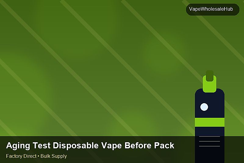 Aging Test Disposable Vape Before Packing — Aging Test Disposable Vape Before Packing: Compliance Standards | 2026 Edition photo 1